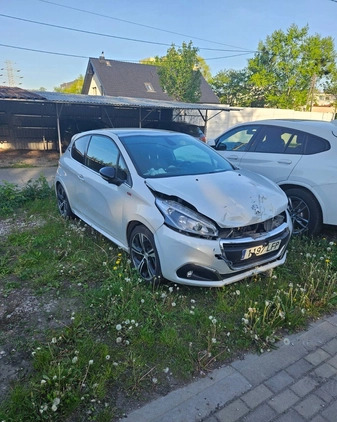 Peugeot 208 cena 20000 przebieg: 44077, rok produkcji 2016 z Łódź małe 29